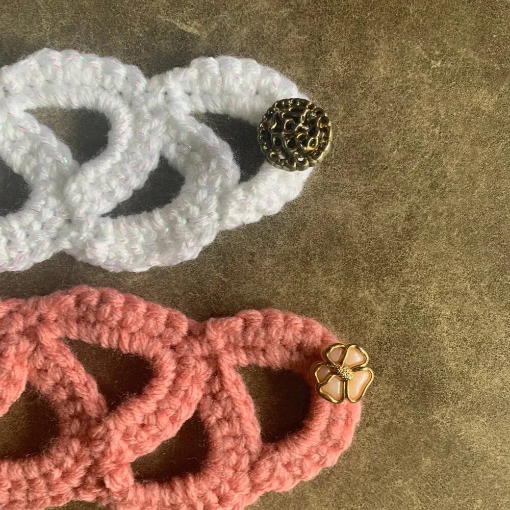 #7- 2 Headbands Hand Crafted - Picture 10 of 11